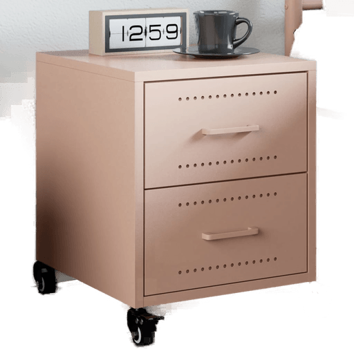 Vidaxl Nattbord rosa 36x39 cm