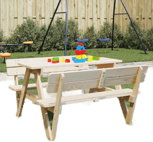 Vidaxl Piknikbord for barn