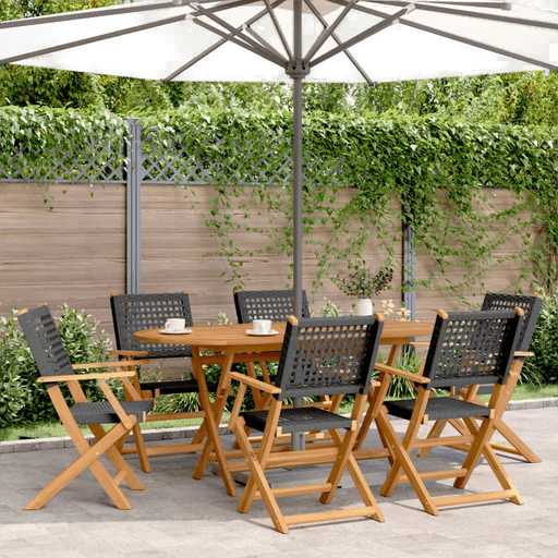 Vidaxl Hagespisegruppe 7 deler