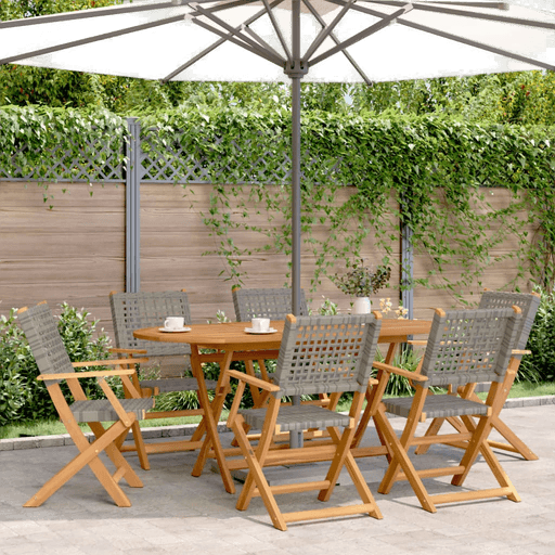 Vidaxl Hagespisegruppe 7 deler