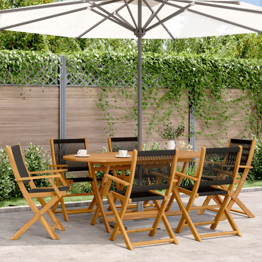 Vidaxl Hagespisegruppe 7 deler