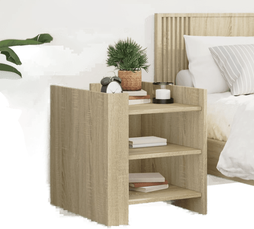 Vidaxl Nattbord sonoma eik 45x50 cm