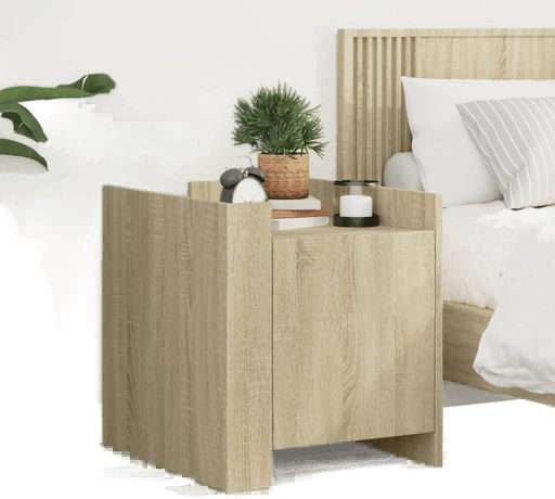 Vidaxl Nattbord sonoma eik 45x50 cm