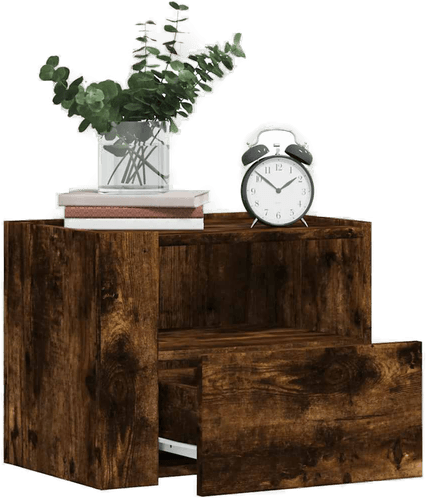 Vidaxl Veggmonterte nattbord 2 stk 45x30x35 cm