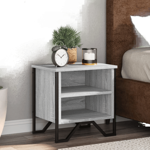 Vidaxl Nattbord 2 stk sonoma 40x30x40 cm