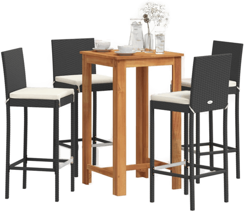 Vidaxl Hagebarsett 5 deler