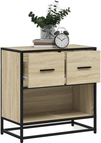 Vidaxl Nattbord sonoma eik 60x31 cm