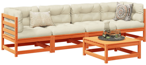 Vidaxl Hagesofagruppe 5 deler