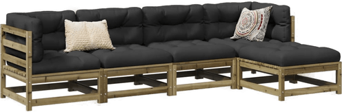 Vidaxl Hagesofagruppe 5 deler