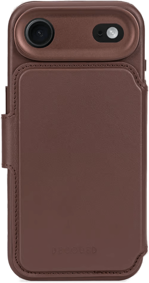 Decoded Leather Detachable Wallet iPhone Air Brun