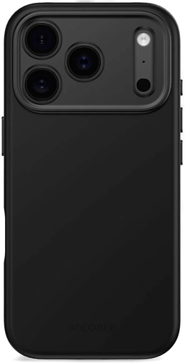 Decoded Silikondeksel iPhone 17 Pro - Svart