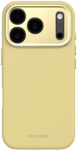 Decoded Silikondeksel iPhone 17 Pro - Yuma Yellow