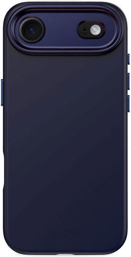 Decoded AntiMicrobial Silikon Deksel for iPhone 17 Air - True Navy