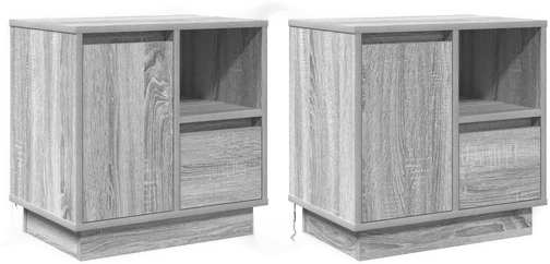 Vidaxl Nattbordskap 50 x 34,5 x 50 cm