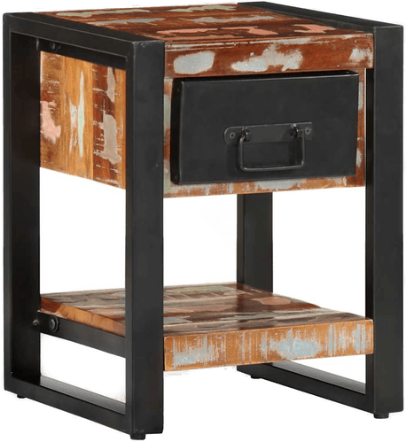 Vidaxl Nattbord gjenvunnet heltre