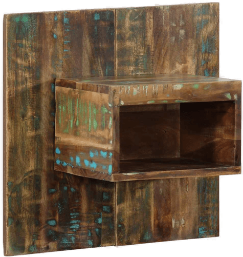 Vidaxl Nattbord gjenvunnet heltre 50x27x50 cm