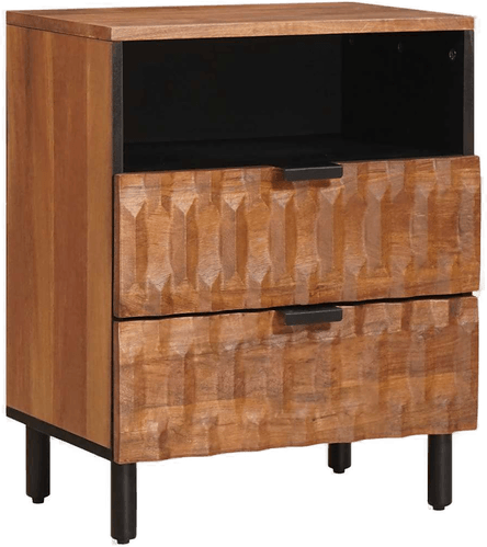 Vidaxl Nattbordskap Brun 50 x 33 x 62 cm