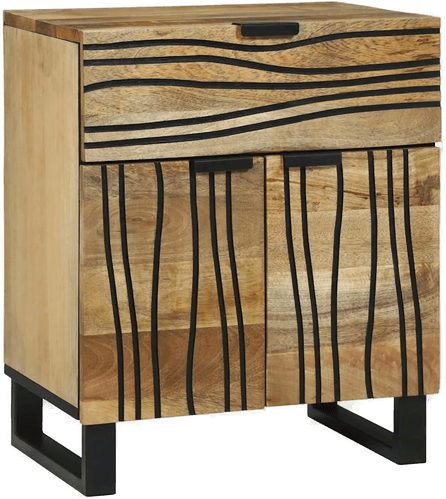 Vidaxl Nattbordskap Brun 50 x 33 x 60 cm