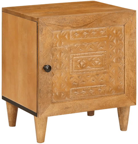 Vidaxl Nattbordskap Lys Brun