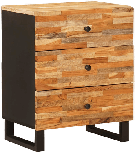 Vidaxl Sengekabinett Brun 50 x 33 x 62 cm