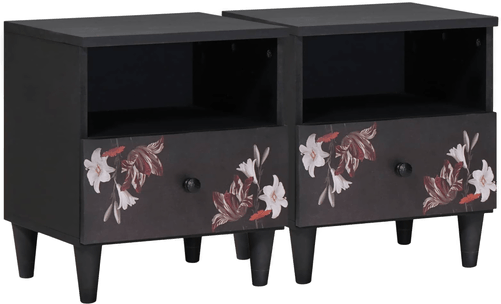 Vidaxl Nattbord 40 x 33 x 46 cm Brun