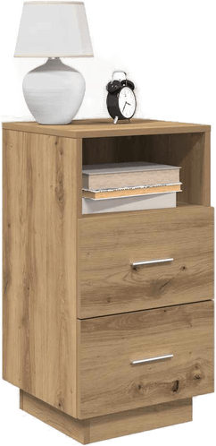 Vidaxl Nattbord 2 stk artisan eik