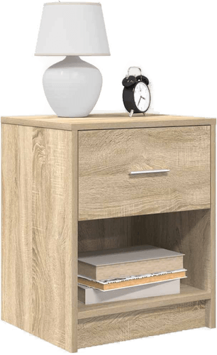 Vidaxl Nattbord 2 stk sonoma eik