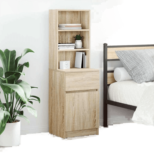 Vidaxl Nattbord sonoma eik 39x35 cm