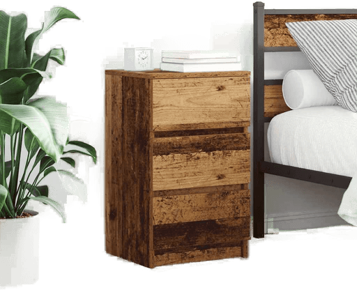 Vidaxl Nattskap 39x35x65 cm