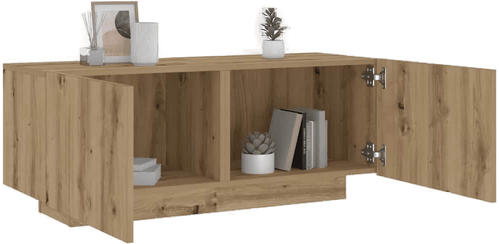 Vidaxl Nattbord artisan eik 100x35 cm