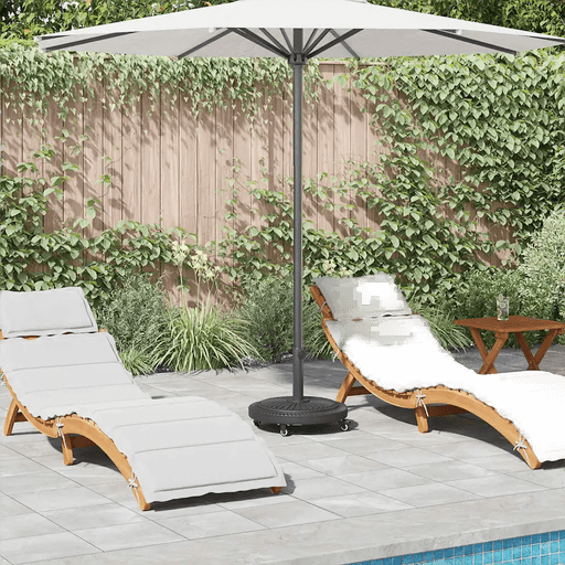 Vidaxl Parasollfot Art Deco Svart Ø 45 cm