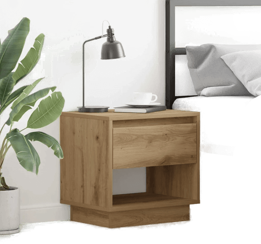 Vidaxl Nattbord Artisan Eik 45 x 34 x 44 cm