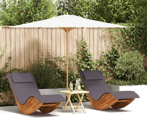 Vidaxl Solstol 2-person Brun