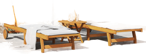 Vidaxl Solsenger 2 stk akasie