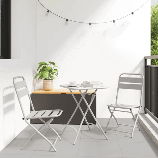 Vidaxl Bistrosett 3 pcs Beige