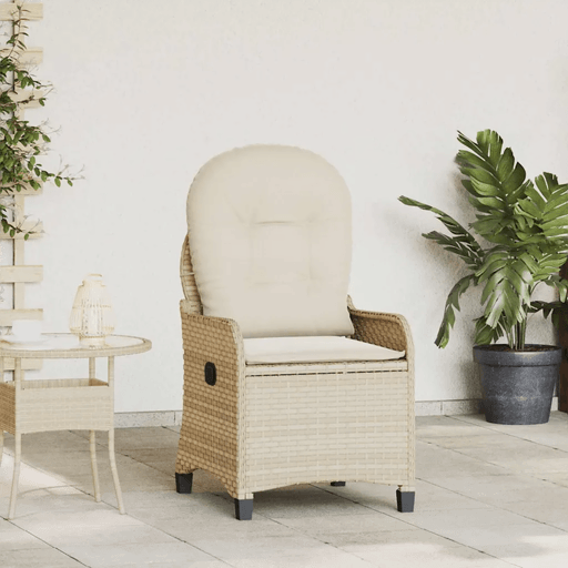 Vidaxl Reclinerstol Beige 56 x 66 x 95 cm