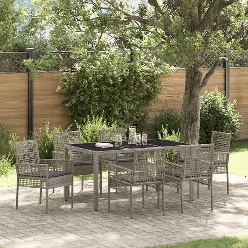 Vidaxl Hage Spisegruppe 7 pcs