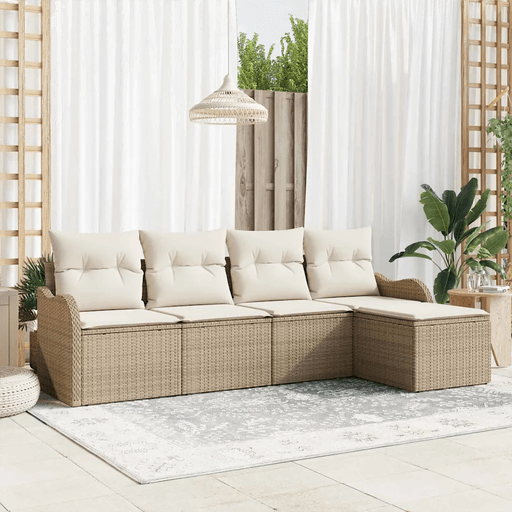 Vidaxl Hagesofa Set Beige