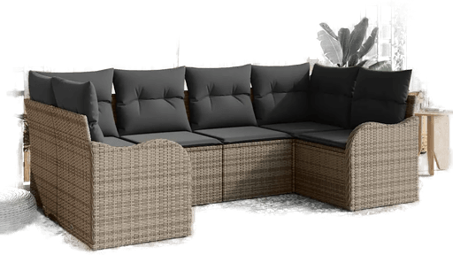 Vidaxl Hagesofa Set Grå