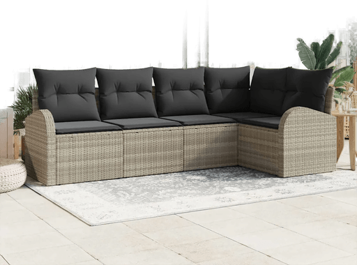 Vidaxl Sofa sett Lysegrå