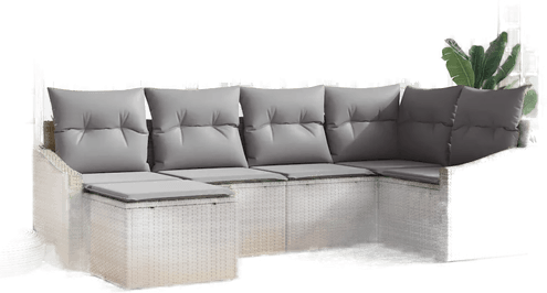 Vidaxl Sofa sett 6 pcs Beige