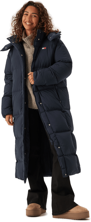 Tommy Jeans Tjw Alaska Grid Dwn Mxi Coat