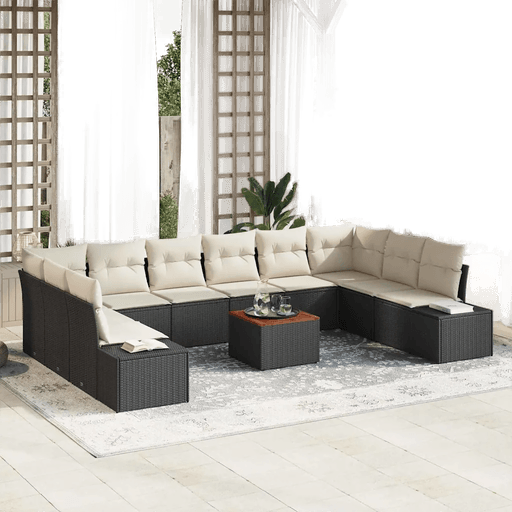 Vidaxl Hagesofa Set 11 pcs