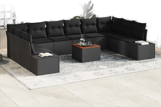 Vidaxl Hagesofa Set 11 pcs