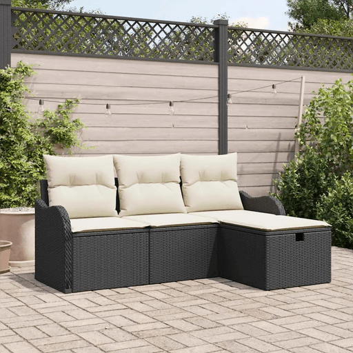 Vidaxl Hagesofa Set 4 pcs