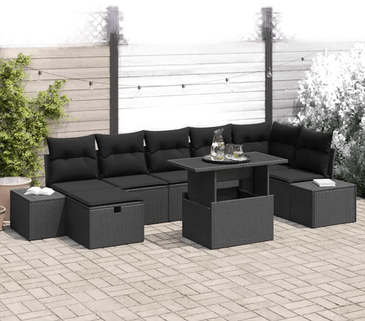 Vidaxl Hagesofa Set 8 pcs