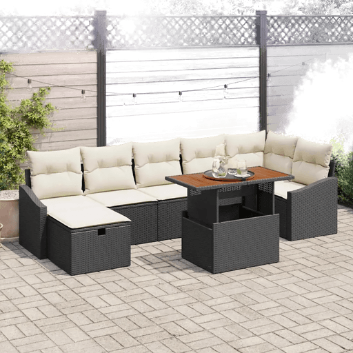 Vidaxl Hagesofa Set 8 pcs