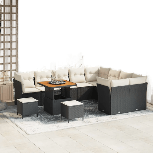 Vidaxl Hagesofa Set 12 pcs