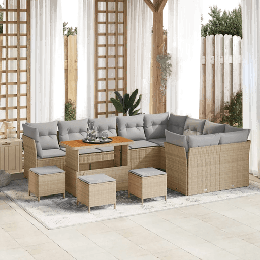 Vidaxl Hagesofa Set 13 pcs