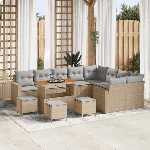 Vidaxl Hagesofa Set 13 pcs